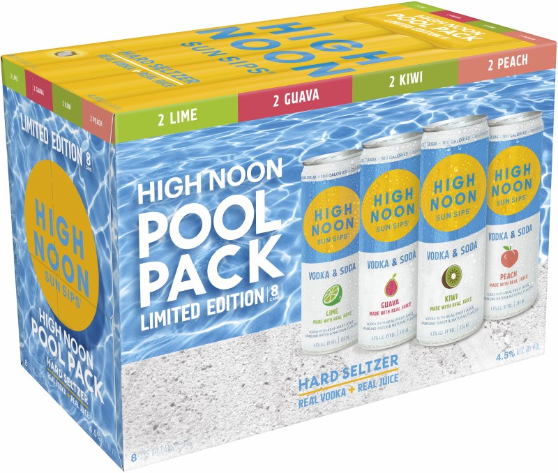 High Noon Hard Seltzer Pool Pack 8pk 12oz Can Legacy Wine And Spirits